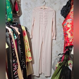 Vintage Gossard Artemis Pink Long Sleeve Dress